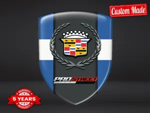 Cadillac Adesivi Logo Custom Pro Max Resiliente Elegante Layout ST